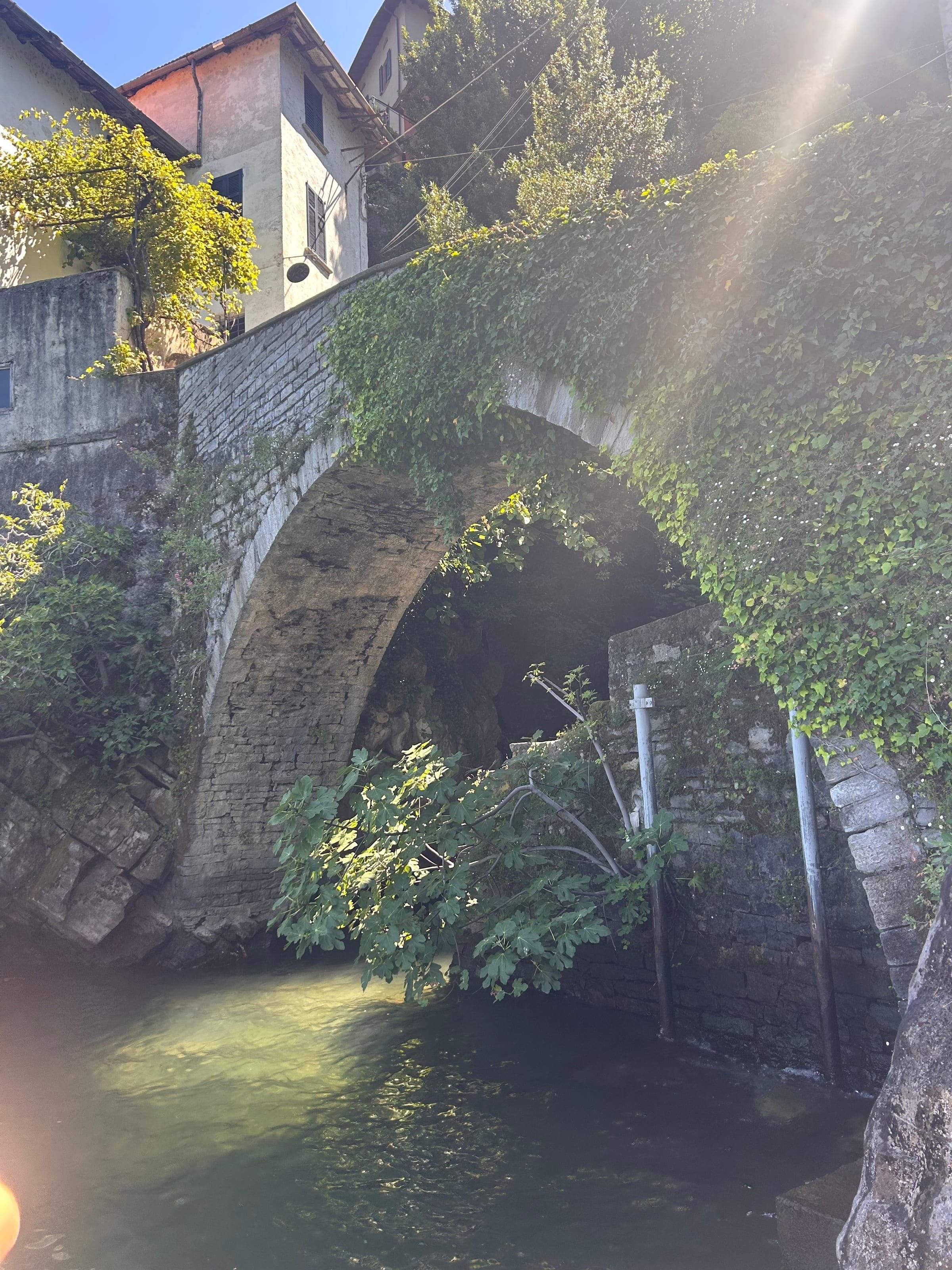 Historic bridge near the villa