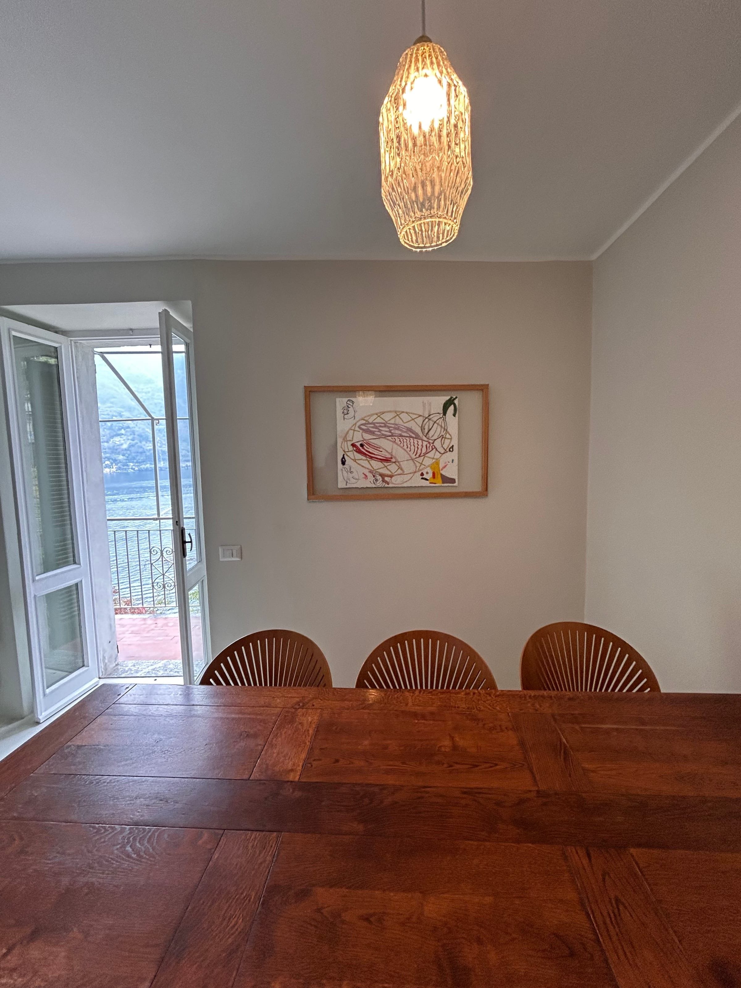 Open-plan kitchen